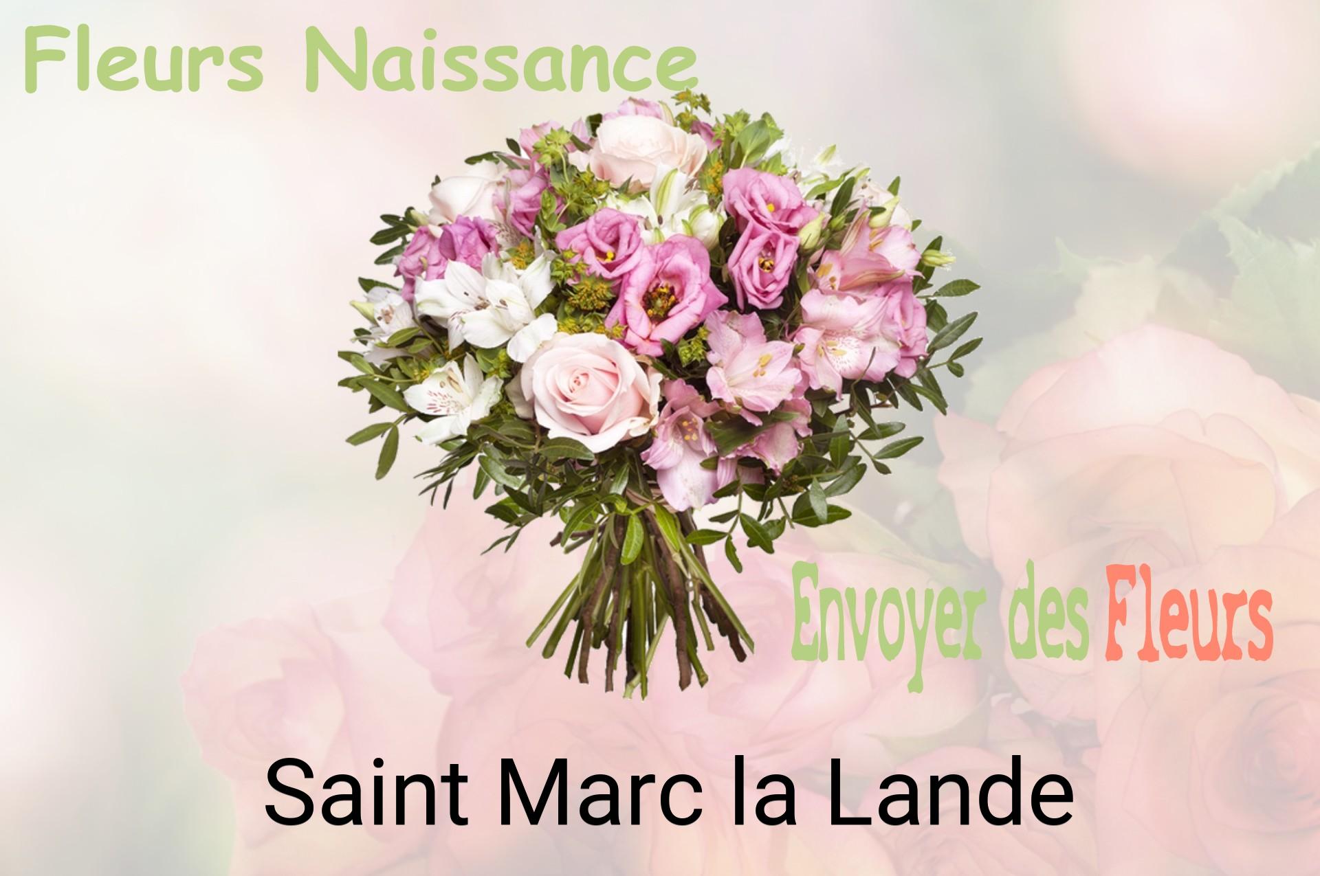 Bouquet de fleurs de naissance livré à Saint-Marc-la-Lande